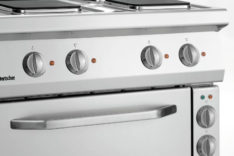 Cuisinière él.  700, B800, 4  PL, EBO 286326 Bartscher_1