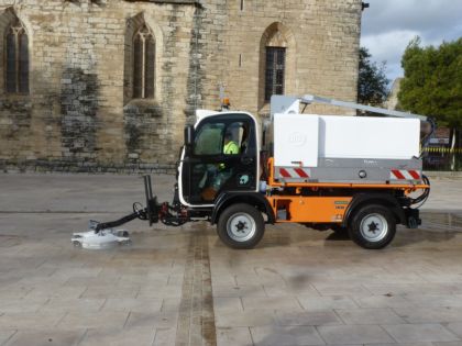 Machine de lavage moyenne pression avec cuve 2000 litres