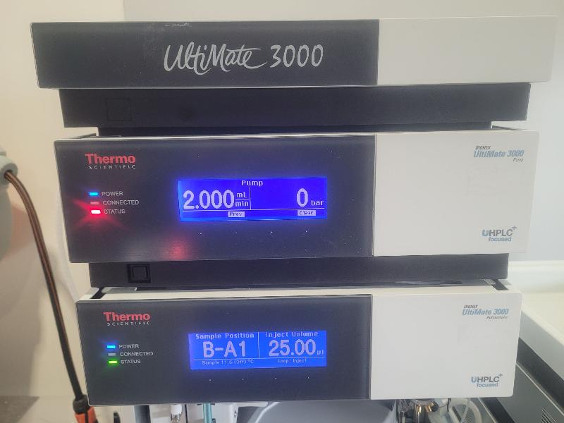Système de chromatographie hplc shimadzu / dionex ultimate 3000 uhplc_1