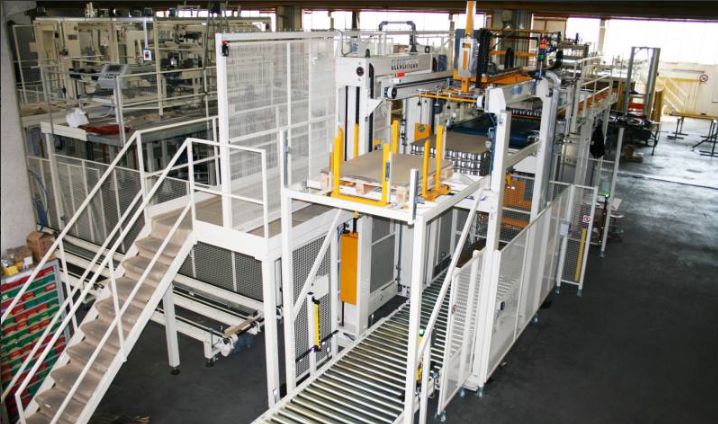 Universal AP DP EC/FC 60 - Palettiseurs et dépalettiseurs automatiques à palette mobile pour boîtes vides et pleines - Clevertech France_1