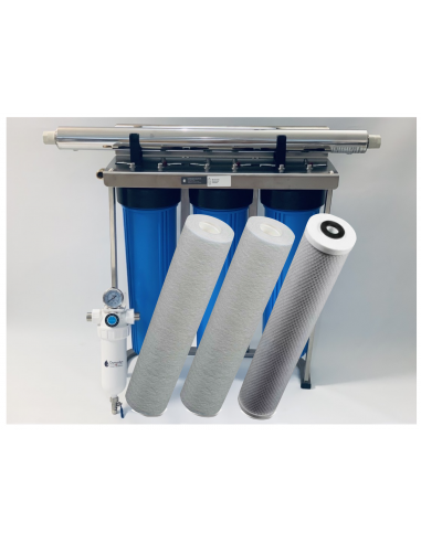 Centrale de filtration UV standard ou avancée Disruptor® - Eau de pluie ou de forage - Traitement chimique et microbiologique_1