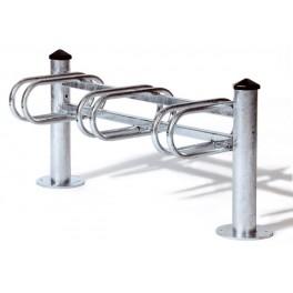 Extension support cycles Déco 6 places simple face - Mercure - acier galvanisé - réf 820700_1