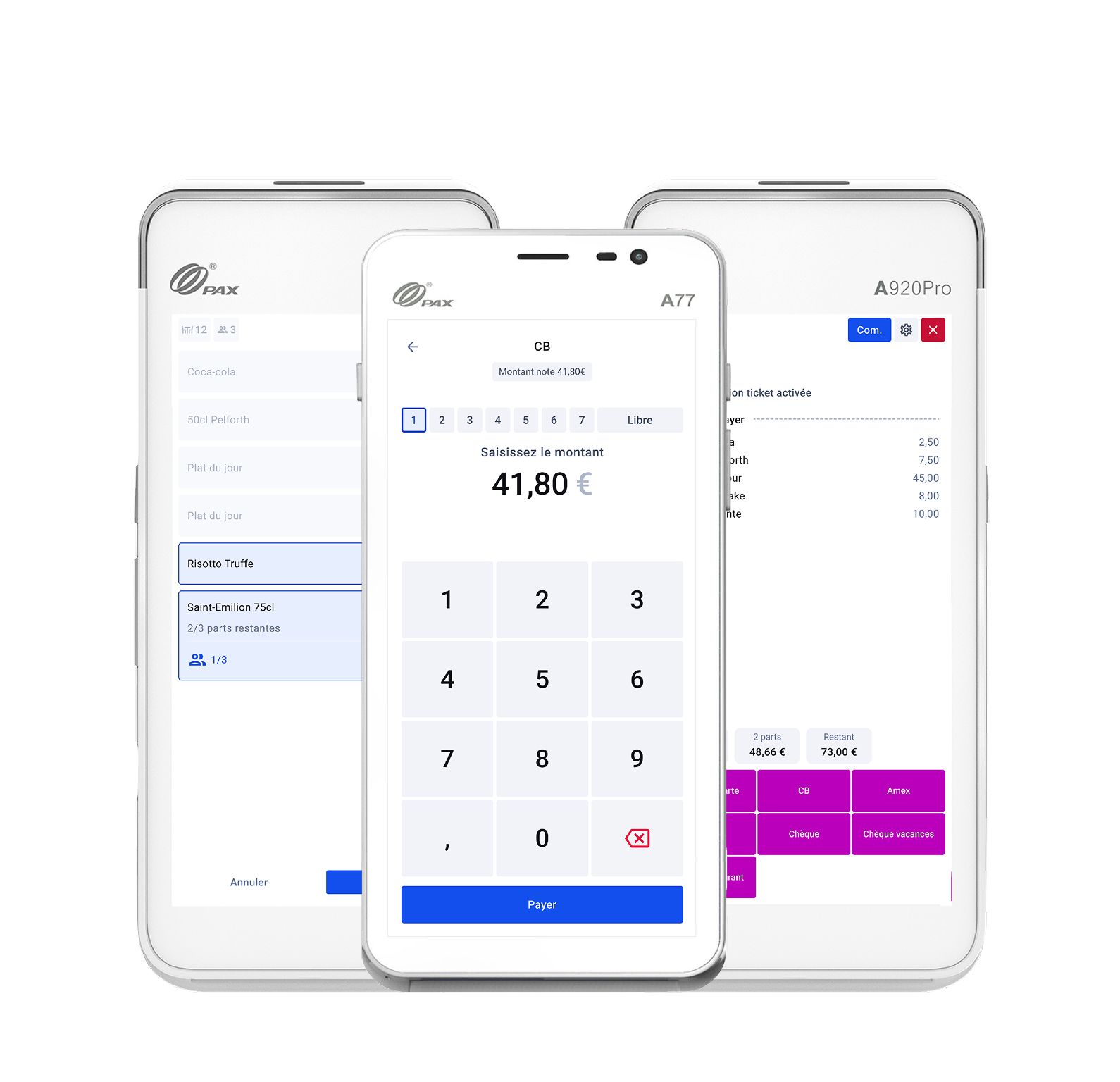 Portable de commande et encaissement CHR - Spindroïd_1