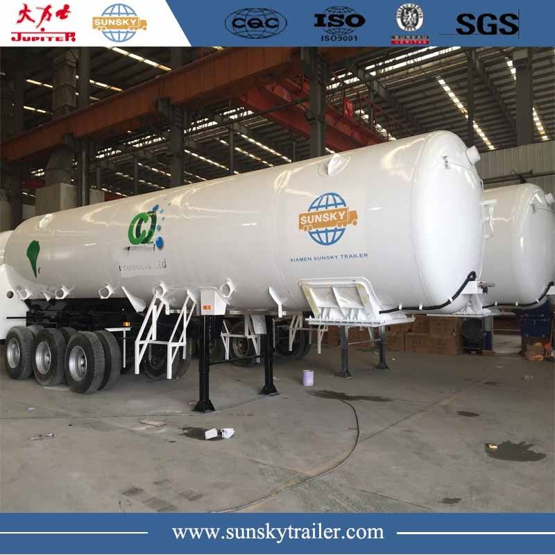 Remorque citerne - Xiamen Sunsky Trailer Co., Ltd - Semi-remorque 26cbm 3 essieux CO2 liquide - Capacité 26 000 L - Isolation sous vide_1