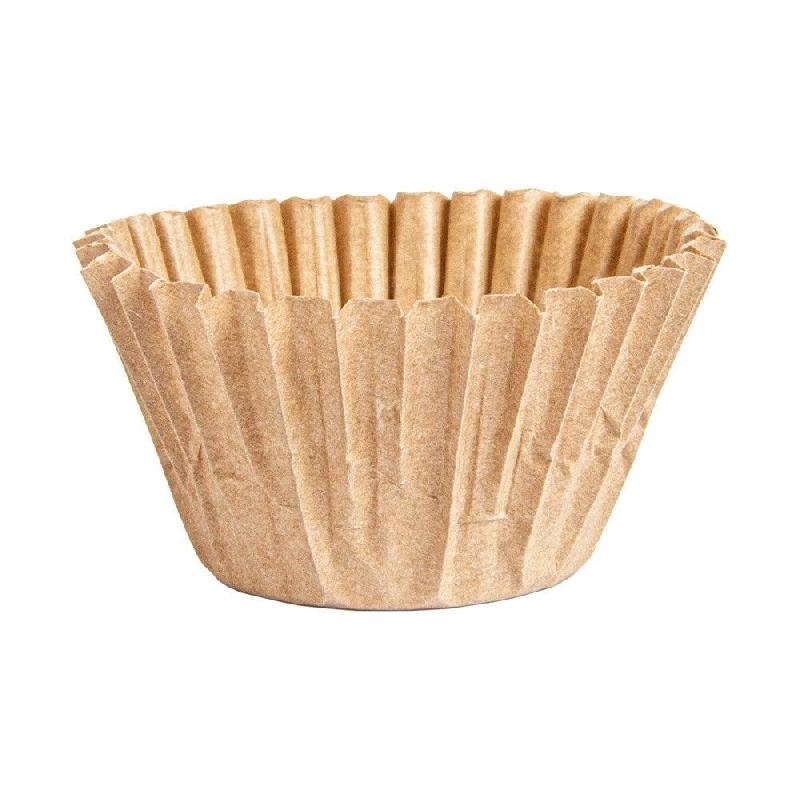 Caissette papier ingraissable Ø2,4x2cm couleur naturel - par 500_1