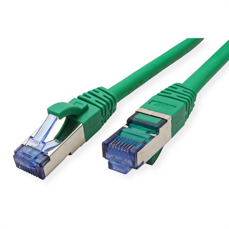 Cordon VALUE Cat.6A (Classe EA) / 10 Gigabit S/FTP, LSOH, vert, 0,3 m_1