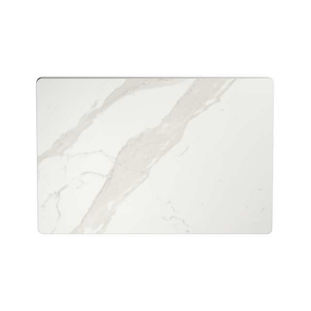 KERAMOS Nativ Radiateur connecté Horizontal 1000W Céramique marbre Blanc - Intuis - K164113_1