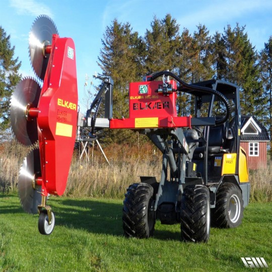 Outil arboricole pour entretien des végétaux avec plusieurs disques