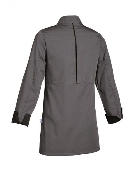 Lilouml059 - Veste de cuisine SNV - Manches longues - H 75 cm - Taille 0 à 6_1