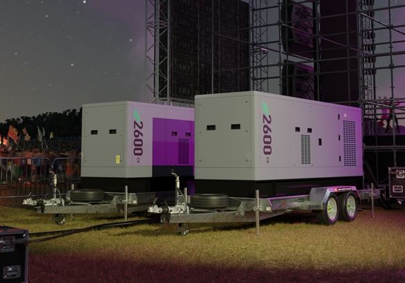 Remorque robuste avec traverses réglables pour générateurs à boulonner, citernes et engins - CHASSIS PLANT_1