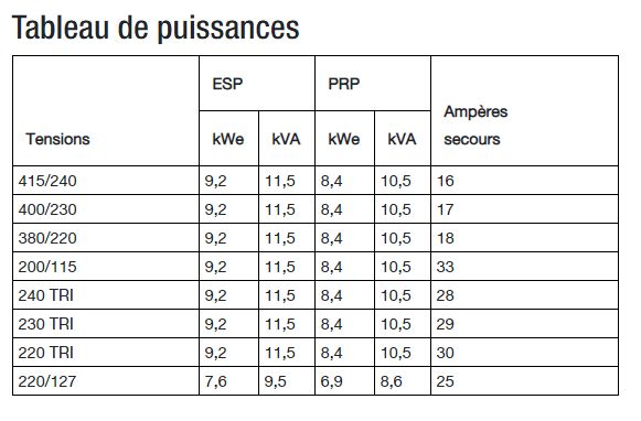 T12k Groupe électrogène industriel - SDMO - 400/230V - Coffret standard - Moteur Mitsubishi S3L2-SD_1