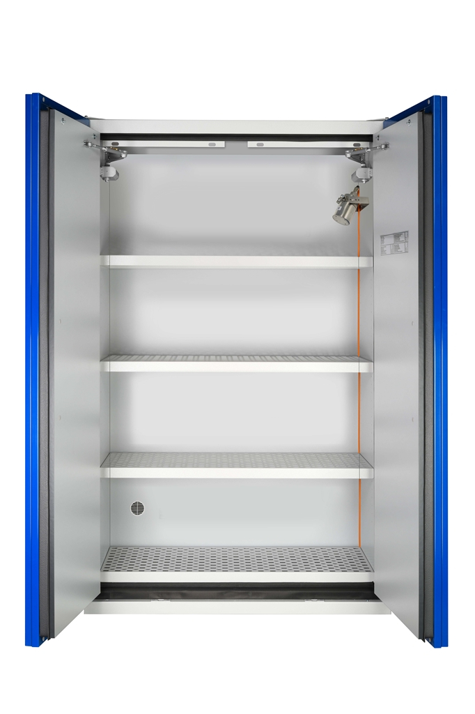 Armoire de sécurité pour batteries lithium-ion avec extincteur automatique  - AS450L  - DELAHAYE INDUSTRIES_1