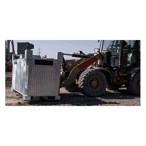 Cuve chantier galvanisée 3000 litres ADR - Double paroi - GNR - Acier galvanisé_1