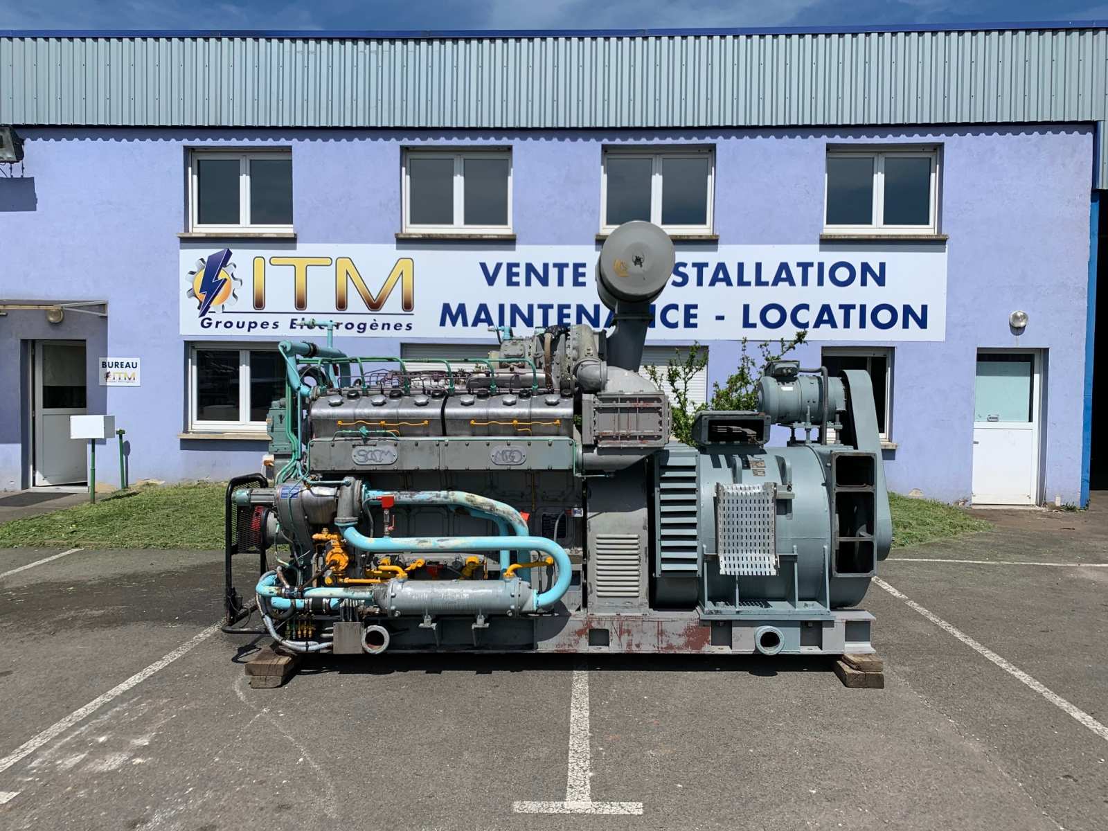 Groupe électrogène d'occasion - MGO - 800 KVA_1