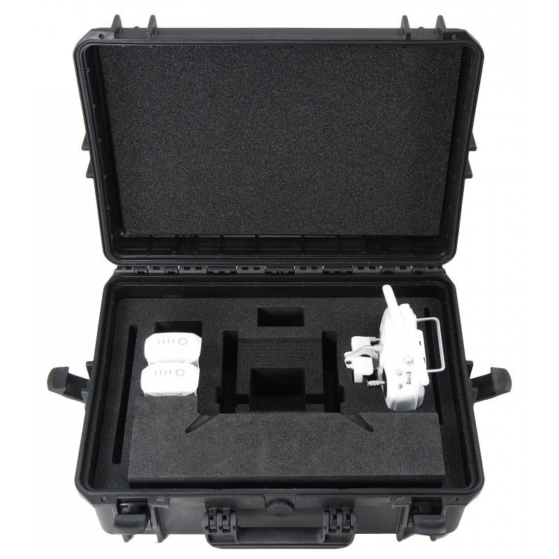 Phantom 4 hélices démontées - Malette de rangement pour drone étanche - Caltech VEN-P4_1