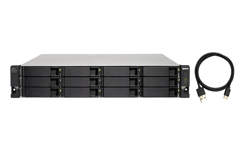 QNAP TL-R1200C-RP 12-bay 2U rackmount USB-C 3.1 Gen2_1