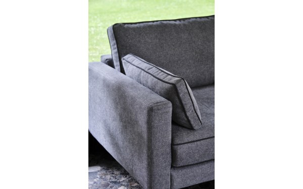 Canapé 4 places Peter 200 cm - Home Spirit - Design contemporain avec pieds hauts_2