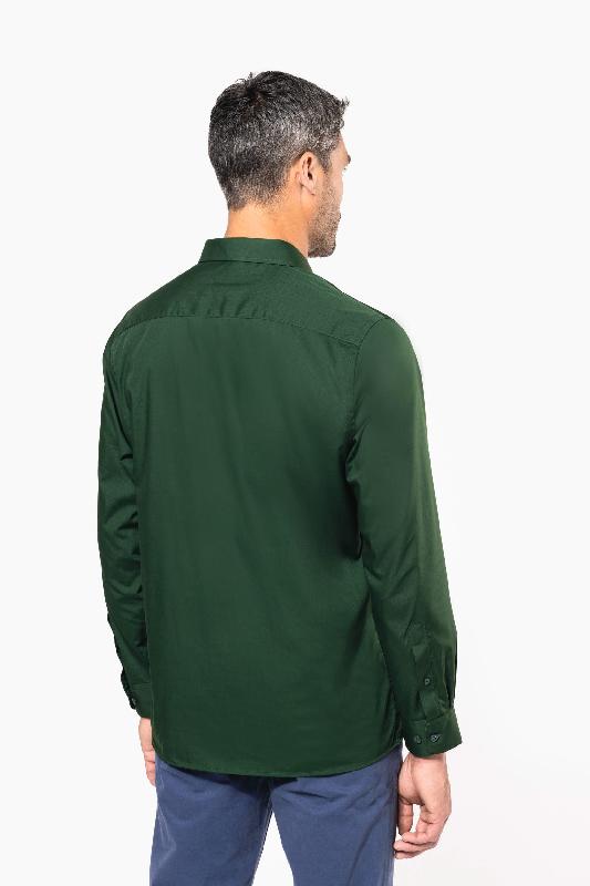 Chemise popeline polycoton homme - Kariban - entretien facile - Réf: K545_1