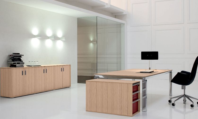 Han - Bureau de direction - Martex - Hauteur 750 mm - Style rigoureux et matériaux de qualité_1