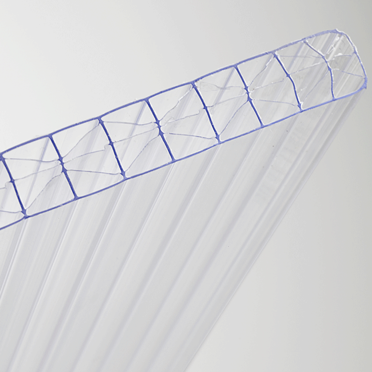 Plaque polycarbonate alvéolaire 16 mm - isolante, résistante aux chocs et aux UV_1