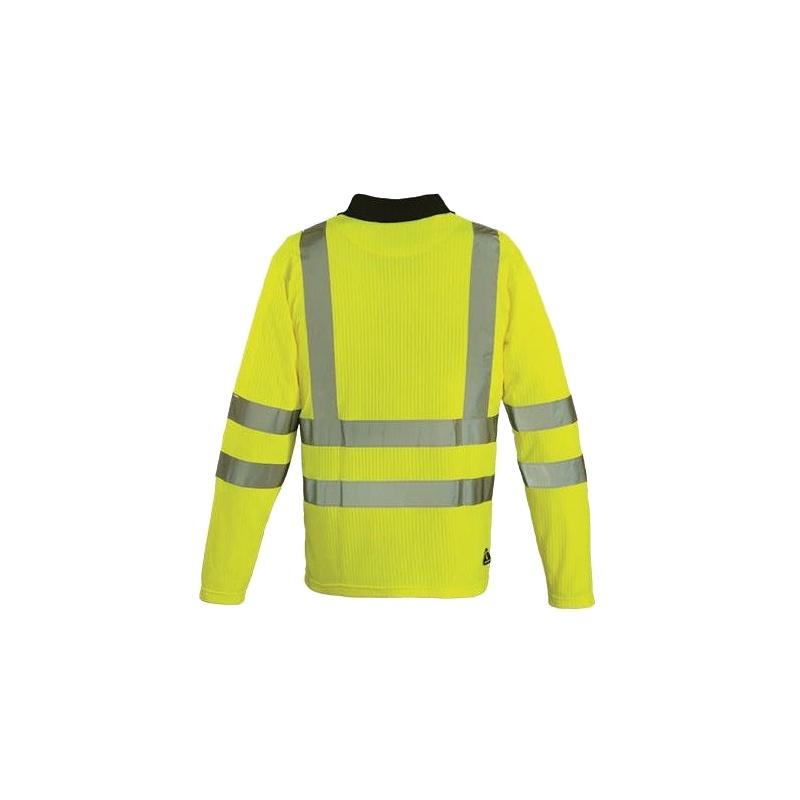 Party HuB Gilet De Sécurité Haute Visibilité Manches Longues Homme - Bandes Réfléchissantes