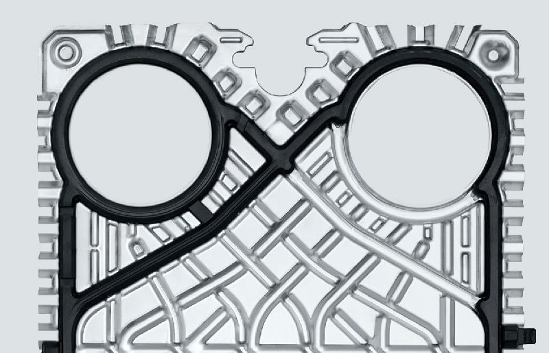 Échangeur de chaleur à plaques à joints - Série FreeFlow 6 NF - Pour médias avec fibres et matières solides_1