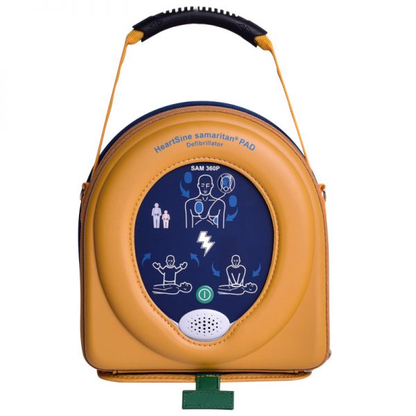 Defibrillateur automatique externe Heartsine Samaritan 360P - UGS 10121 - Poids 1.1 kg - Dimensions 20 × 18.4 × 4.8 cm_1
