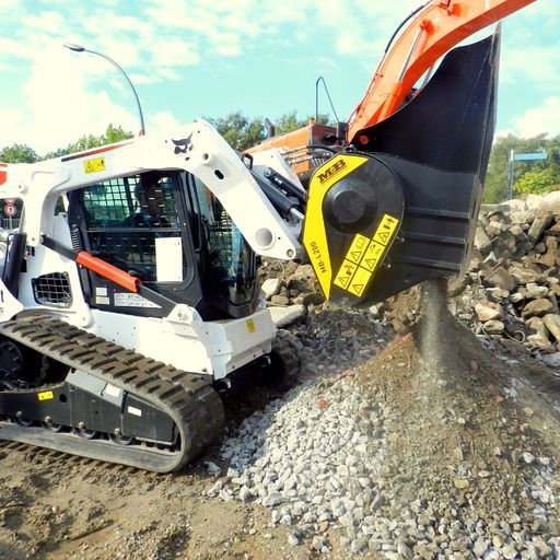 Godet concasseur MB-L200 S2 - pour pelles hydrauliques, tractopelles, chargeuses et mini-chargeuses - capacité 0,43 m³ - pour 6 à 17 tonnes_2