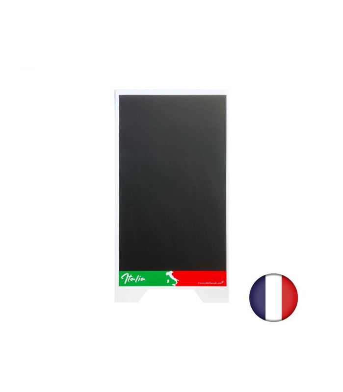 Chevalet stop trottoir en plastique - 100 x 55 cm - Italie_1