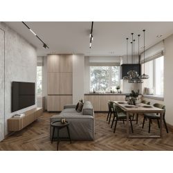 Réglette LED orientable optique sur rail - système modulable et polyvalent CARLINE_1