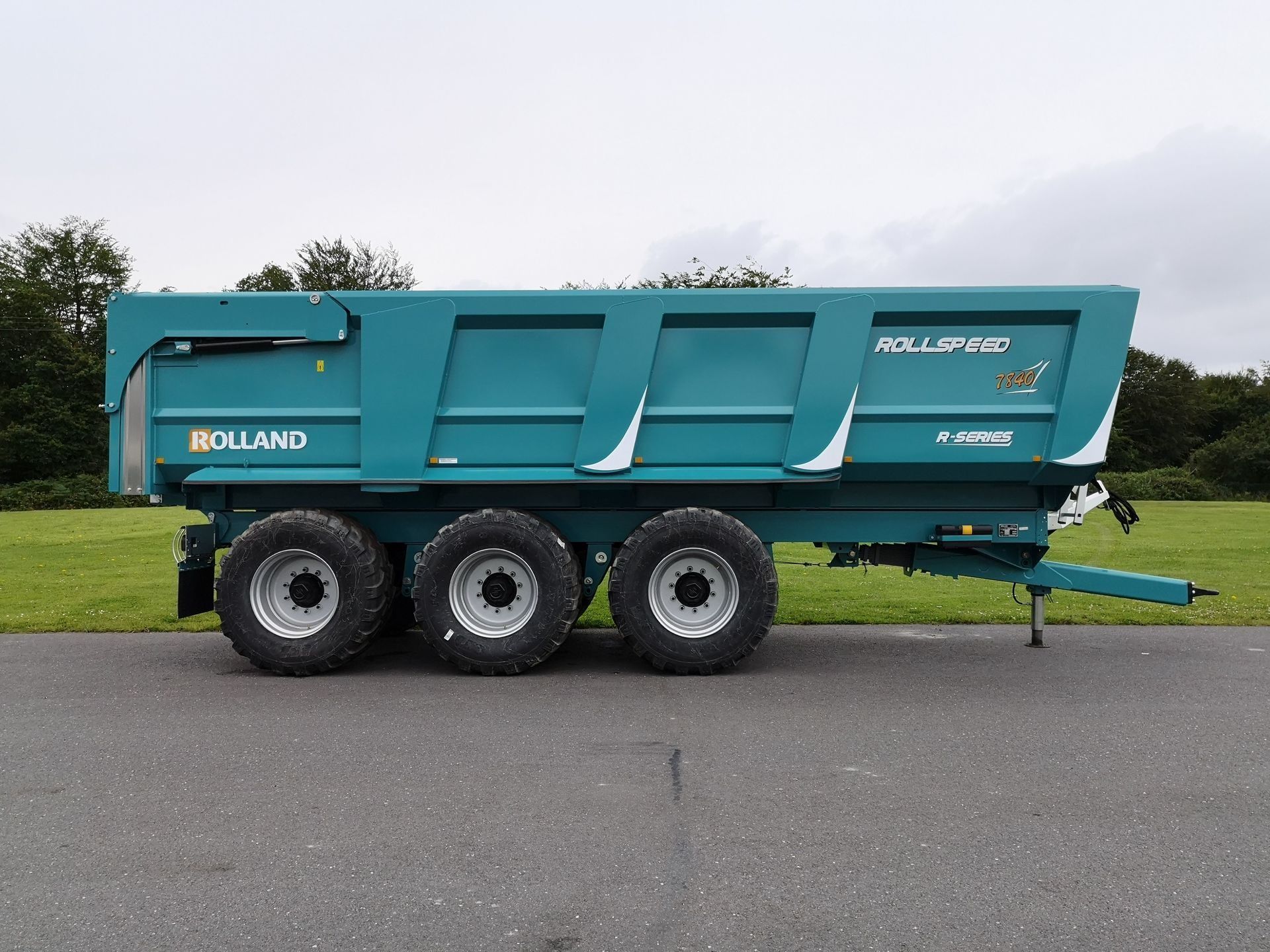 Remorque agricole Rollspeed 7840 avec design robuste et grande solidité