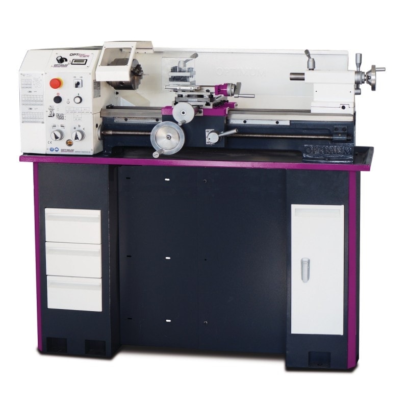 Tour à métaux 700 mm entre pointes ? 266 mm TU 2807 V (230V) - 3427006_1