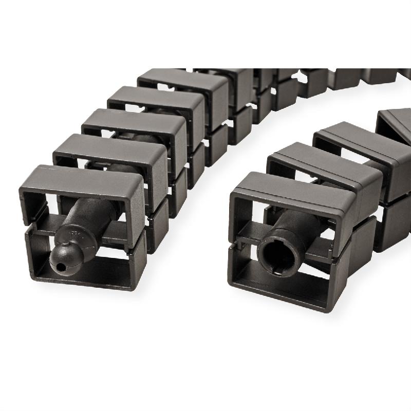 BACHMANN Kabelschlange® Quadro noir_1