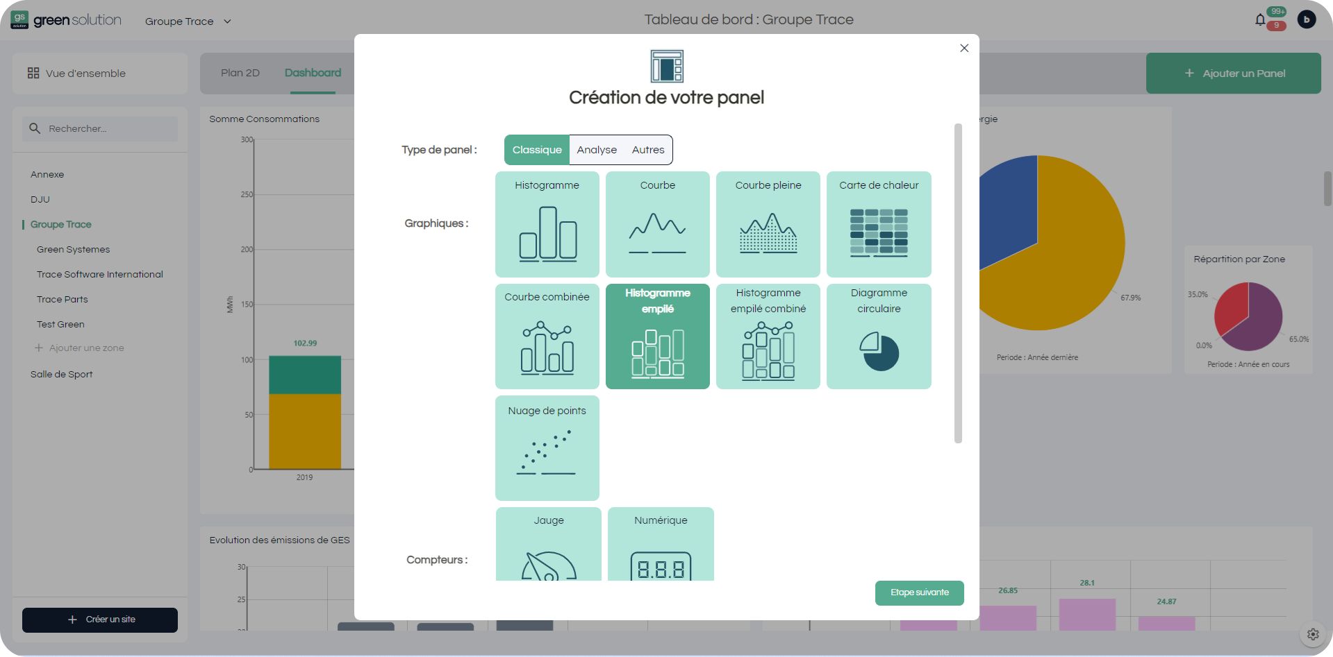 Logiciel green solution : monitoring et gestion énergétique multi-sites_1