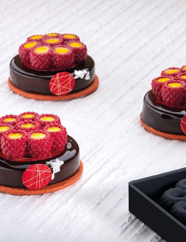 Mini Scarlet - Moule en silicone Pavoni Italia - 8 empreintes_1