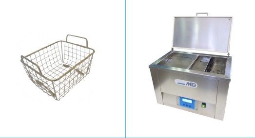 Machine de nettoyage ultrasonique avec contrôle numérique des paramètres