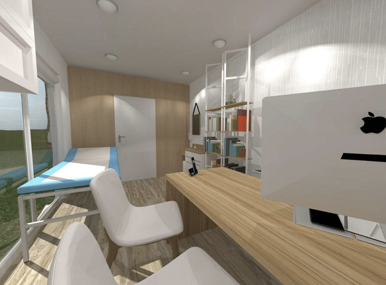 Construction éco-responsable en bois pour usage médical