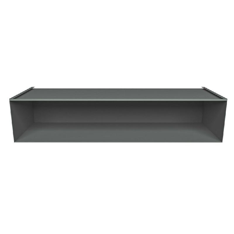 Coffre en tôle - L1196xP400xH255mm - gris anthracite_1