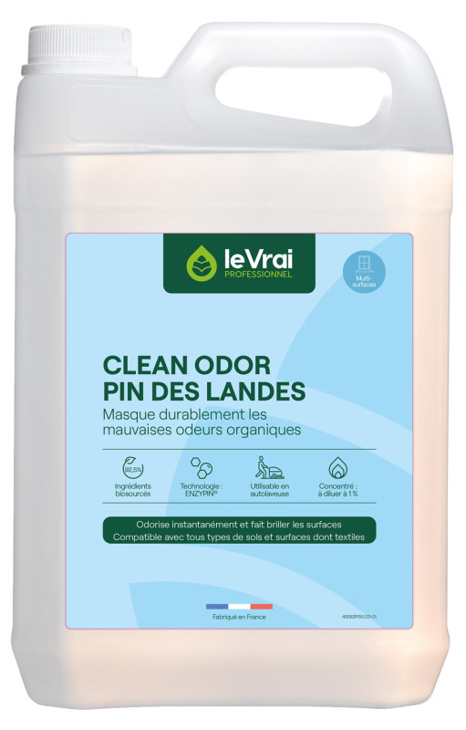 Destructeur d'odeurs puissant clean odor parfum menthe 5l_1