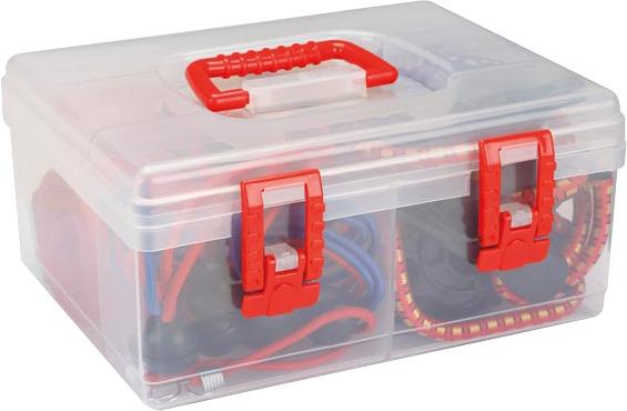 PEREL - Coffret 20 pièces sangles d'arrimage avec crochets - 936242_1