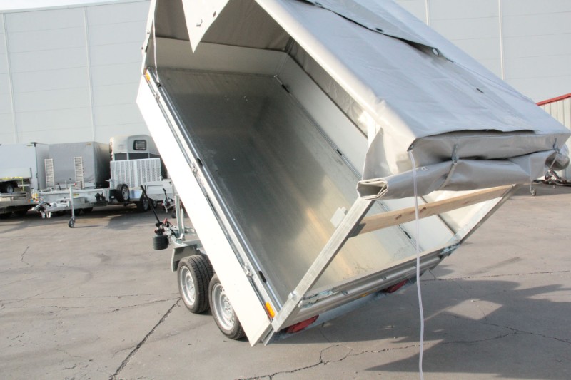 Remorque benne hydraulique - humbaur 3052 huk 202715 et 3055 huk 272715_1