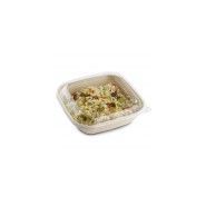 Saladier carré biodégradable en pulpe - Sabert - 750 ml - 17,5 cm - NN03060005_1