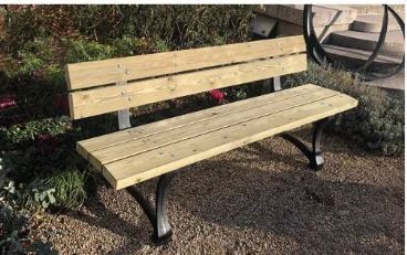 Banc Elysée Fonderie française_1