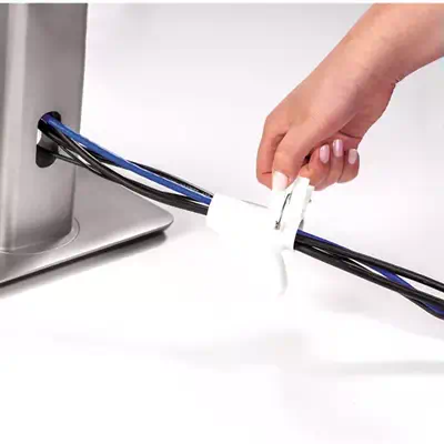 Fellowes CableZip Sol Tube flexible de cble Blanc 1 pièce(s)_1