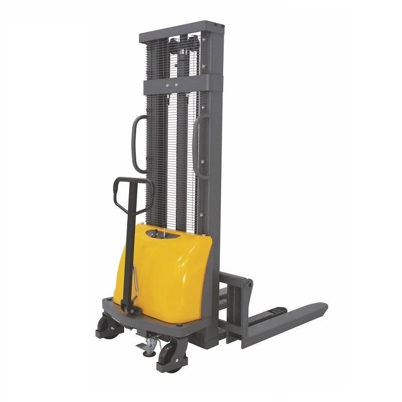 Gerbeur semi-électrique CDD10B-E 1T/3M - Élévation électrique et déplacement manuel, pour charges jusqu'à 1 tonne_1
