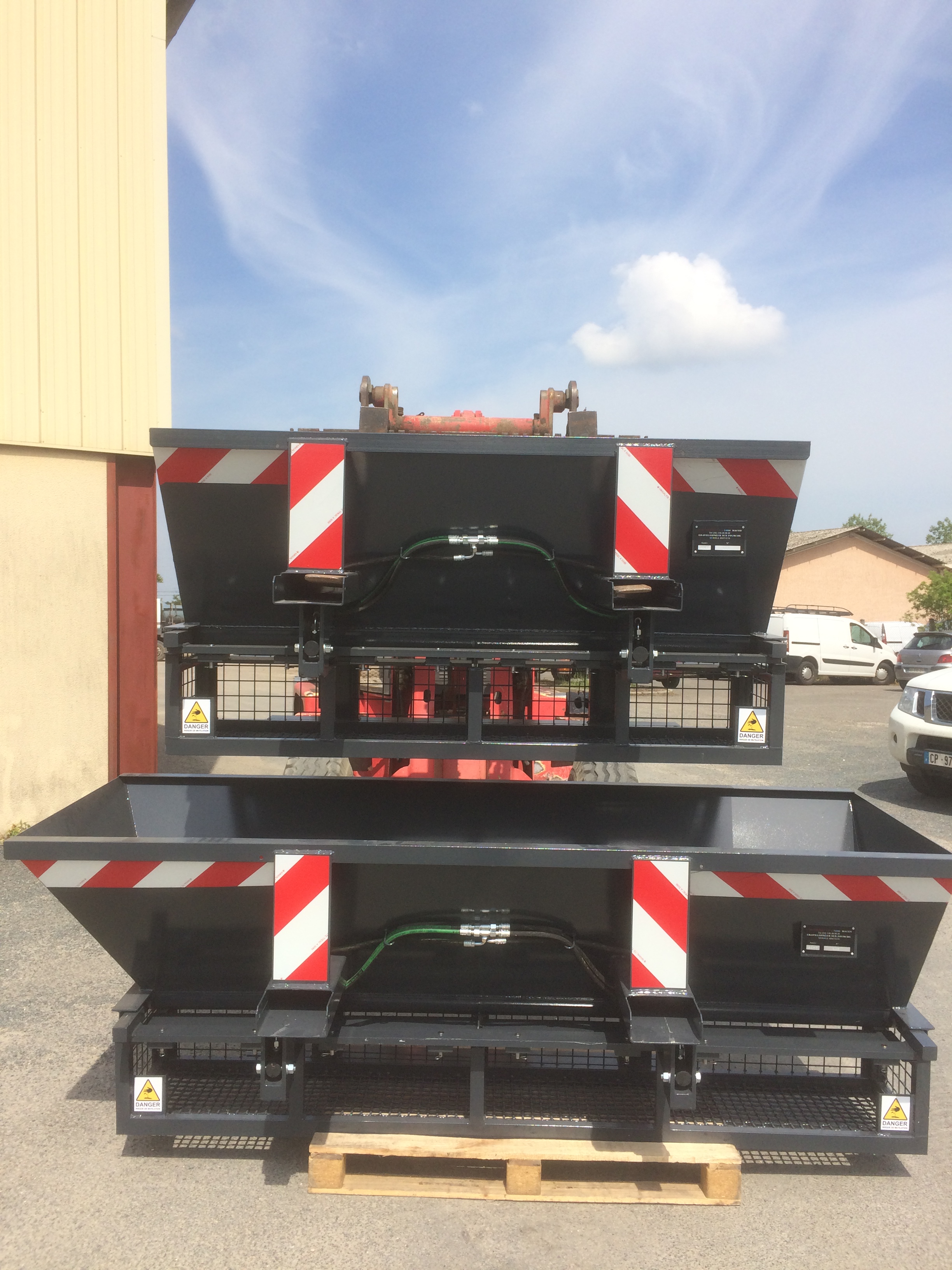 Gravillonneur porté sur fourches - sodimar_1