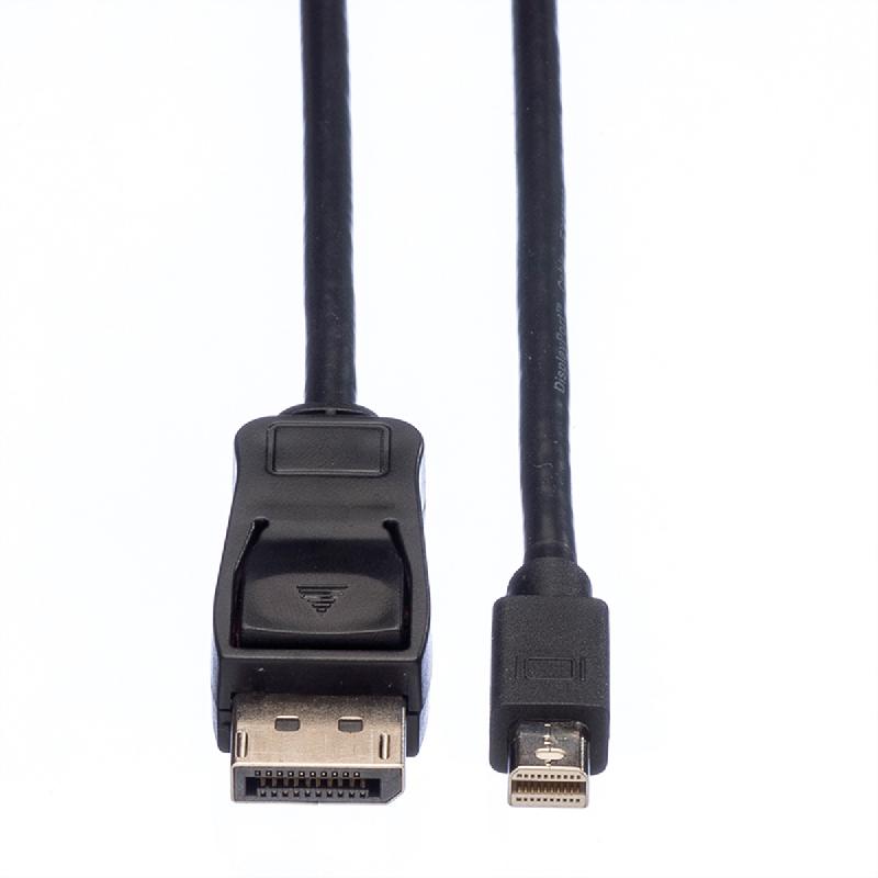 VALUE Câble DisplayPort DP M - Mini DP M, noir, 5 m_1