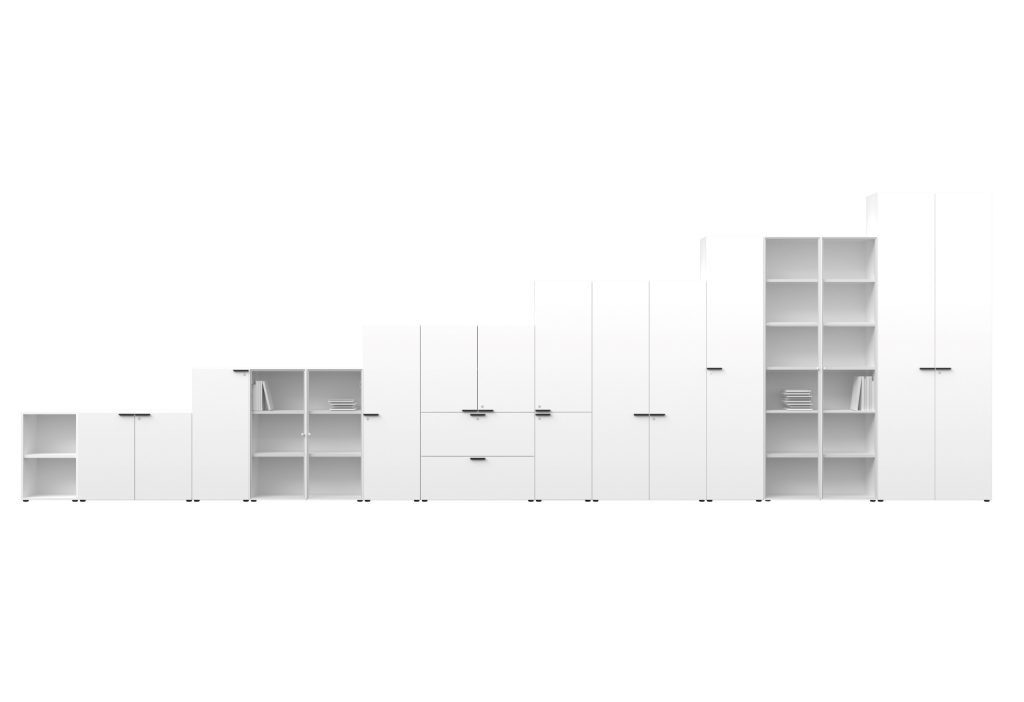 Armoire design et sécurisée à portes battantes pour espaces modernes_1