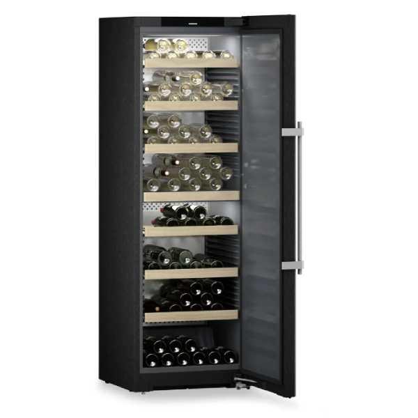 Cave à vin professionnelle multizones Noir - Porte pleine - 155 bouteilles | Liebherr - WSbsi 5252 Vinidor_1