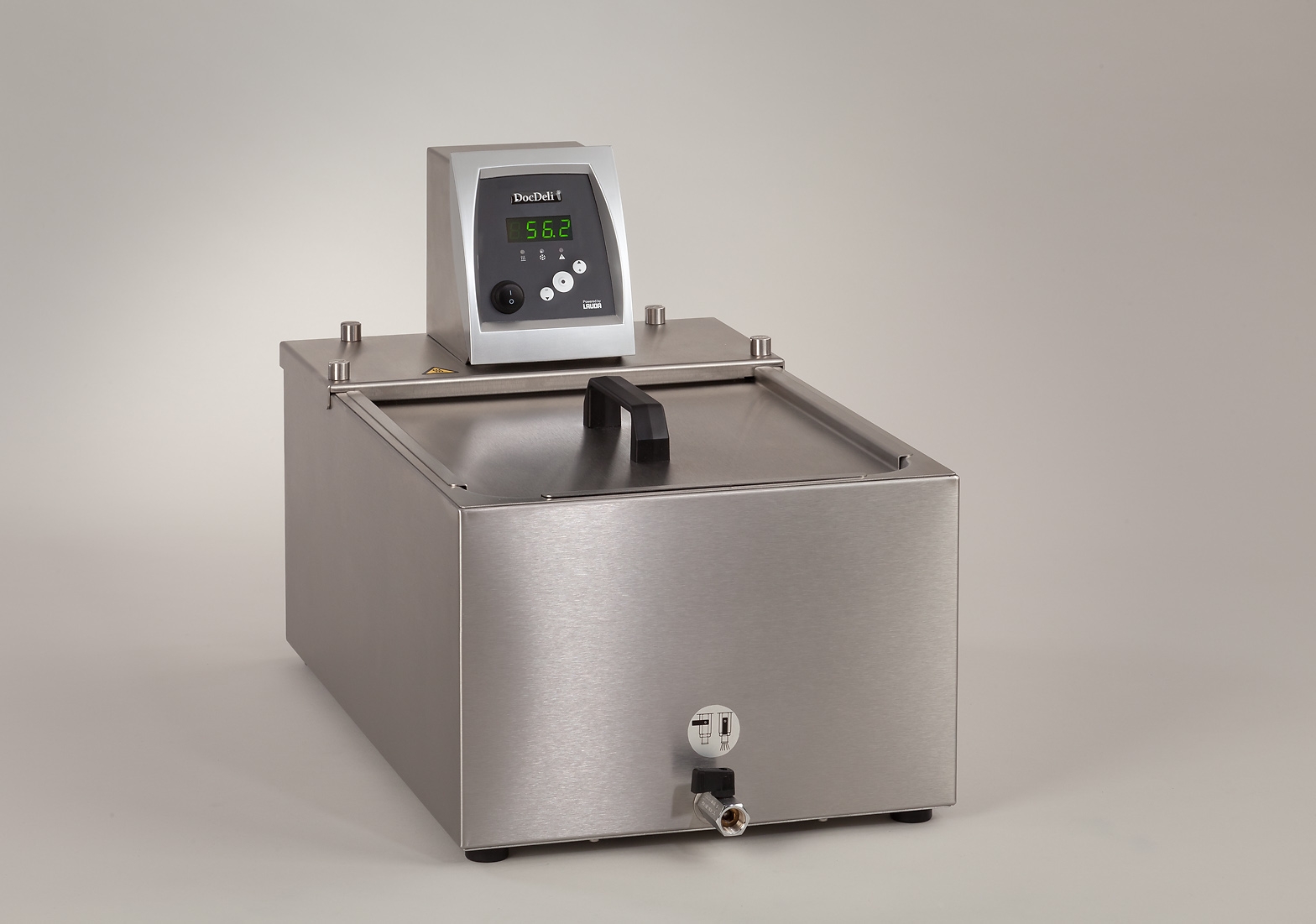 Cuisson sous vide - Thermoplongeur avec cuve inox 68L - Fabrication LAUDA_1